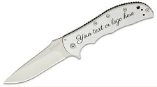 Custom Professionally Laser Engraved Kershaw Volt SS 3655 Folding Pocket Knife picture