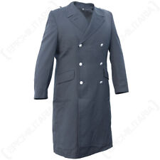 Original German Army Grey Coat - Grade 1 Military Surplus Long Winter Overcoat picture