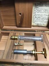 Antique Surgical Vacuum Grasping Apparatus for removal of cataract original box picture