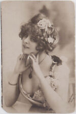 Antique Reutlinger Sepia  Belle Epoque Photograph of A French Actress picture