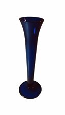 Colbert Blue Vase 8” ~ Art Deco ~ Vintage picture