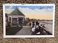 Vintage Postcard NEW HAMPSHIRE Reproduction of 1912 Hampton Beach & Walk picture