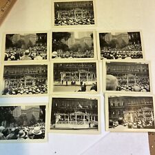 RICHARD E. BYRD North & South Pole  Aviator Explorer 1930 Parade Photo lot of 10 picture