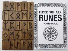 Foxy Ginger Runes Gift set Rune set with Book Divination tools Elder Futhark picture