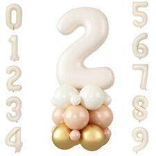 Number Balloon Number 2 Years Old Number 2 40 Inch Balloon Balloon Stand Star Ba picture