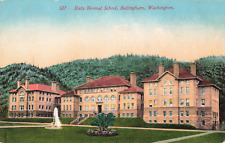 Bellingham WA Washington, State Normal School, Vintage Postcard picture