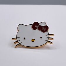 Hello Kitty Pin Enamel Lapel Brooch Cat Anime Kawaii Style Retro Cartoon Cute picture