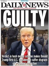 donald trump Guilty sticker 4x5 picture