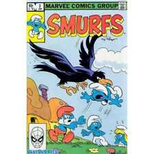 Smurfs #2 1982 series Marvel comics VF minus Full description below [h] picture