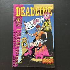 Deadline USA #1 Dark Horse Comics 1991 Tank Girl, Gwar, Jamie Hewlett Cover Art picture