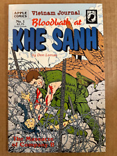 Vietnam Journal: Bloodbath at Khe Sanh #1 | VF Apple Comics 1993 | Combine Shipn picture