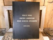 Vintage Who's Who Among American High School Students 1978-1979 picture