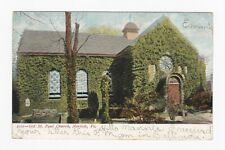 Old St. Pauls Church Norfolk VA Undivided Back Postcard picture