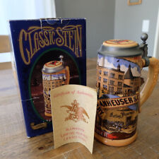 1990 Anheuser Bush – Budweiser Classic Edition Beer Stein picture