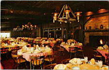 KNOX PENNSYLVANIA PA Wolfs Den Restaurant Interior Dining Room Elegant Postcard picture