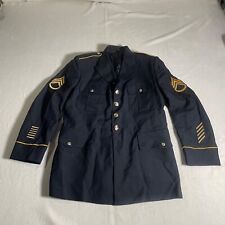 Bremen Bowdon Military Jacket 43 R Blue Patches Pins Defense Logistic Agency picture