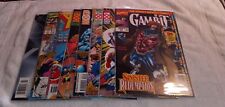 VTG X-Men Marvel Comics Lot of 8 Gambit Bagged and Boarded  picture