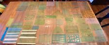 62 Template Lot Vintage Berol RapiDesign Drafting Pickett Contractor Symbols Etc picture