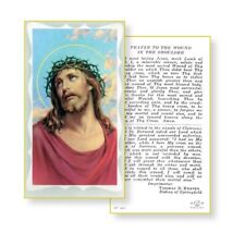 Prayer to the Wound in the Shoulder - Paperstock Holy Card 5P-001 picture