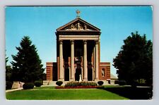 Worcester MA- Massachusetts, College Of The Holy Cross Memorial Vintage Postcard picture