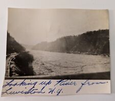Vintage Photograph View River Lewiston N.Y. RS14 picture