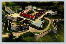 Vintage Postcard - Aerial View, Fort Ticonderoga Museum, NY picture
