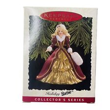 Hallmark Holiday Barbie Collectors Series Keepsake Ornament 1996 New Vintage picture
