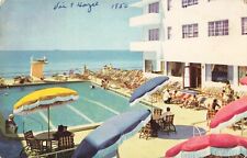 The Delmonico Hotel Miami Beach Florida FL Chrome c1950 Postcard picture