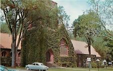Simsbury CT~Simsbury Methodist Church~1960 Postcard picture