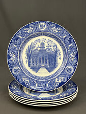 Set of 5 University of Iowa Commemorative Plates 1st 2nd 3rd by Wedgwood 1930's picture