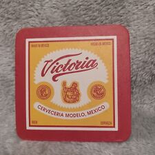 Victoria Beer Cerveza Drink Coaster Thick Cardstock Mexico New Bar Barware picture