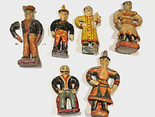 VINTAGE ANTIQUE POTTERY MEXICAN LATIN AMERICAN FOLK ART FIGURES picture