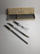Vintage Queen Cutlery Company Carving Set picture