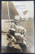 1911 Johnstown CO USA RPPC Postcard Cover Indian Chief Geronimo US Prisoner picture