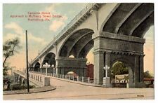 Cameron Street Approach to Mulberry Street Bridge Harrisburg PA Postcard  picture