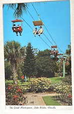 Lake Wales Florida FL Sky Ride The Great Masterpiece Gardens c1960s Postcard picture