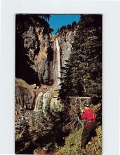 Postcard Comet Falls Mount Rainier National Park Washington USA picture