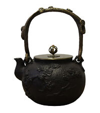 Handmade Quality Asian Heavy Cast Iron Teapot Display cs3368 picture