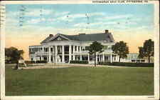 Pittsburgh Pennsylvania PA Golf Club c1920s Postcard picture