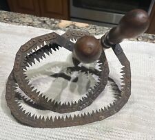 Vintage Flexible Articulated Chainsaw Hand Saw - Military WW2 WWII Folding Saw picture