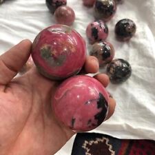 WOW 8000g Top Quality Red Colour Rhodonite  Spheres Healing Crystal Available picture