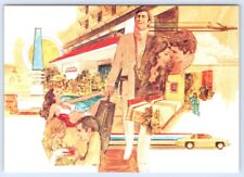 Postcard Howard Johnsons Hotel Motor Lodge Art Advertisement a/s Moraski picture