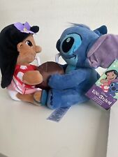 Disney Lilo & Stitch 20th Anniversary Plush Set Limited Release Sharing Coconut picture