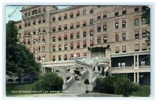 Main Entrance French Link Springs Hotel IN Indiana Early Postcard Panama Pacific picture