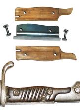 Wooden Grips with Screws and Flash Guard for the bayonet MAUSER G.98  1898/1905. picture