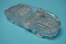 PORSCHE BOXTER GLASS CRYSTAL CAR MODEL AUTOMOBILE PAPERWEIGHT MAGIC CRYSTAL picture