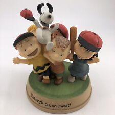 Snoopy & Gang w/Original Box2011 Hallmark Peanuts Gallery Victory oh, so Sweet picture