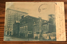 Rppc Ny Main Street Scene Binghamton New York 1900's picture