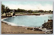 Cape Elizabeth Maine~Cove @ Cape Casino~Vintage Postcard picture