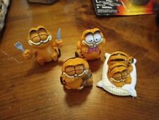 Lot of 4 Vintage Garfield Figures 1970s 1980s picture